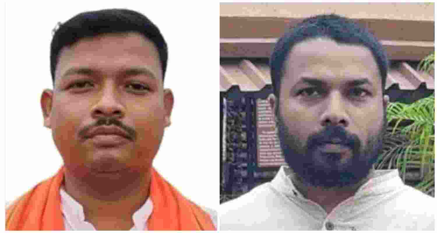 Gamaliel Hembrom (L) and Vikas Mahto (R). Gamaliel Hembrom (L) and Vikas Mahto (R).