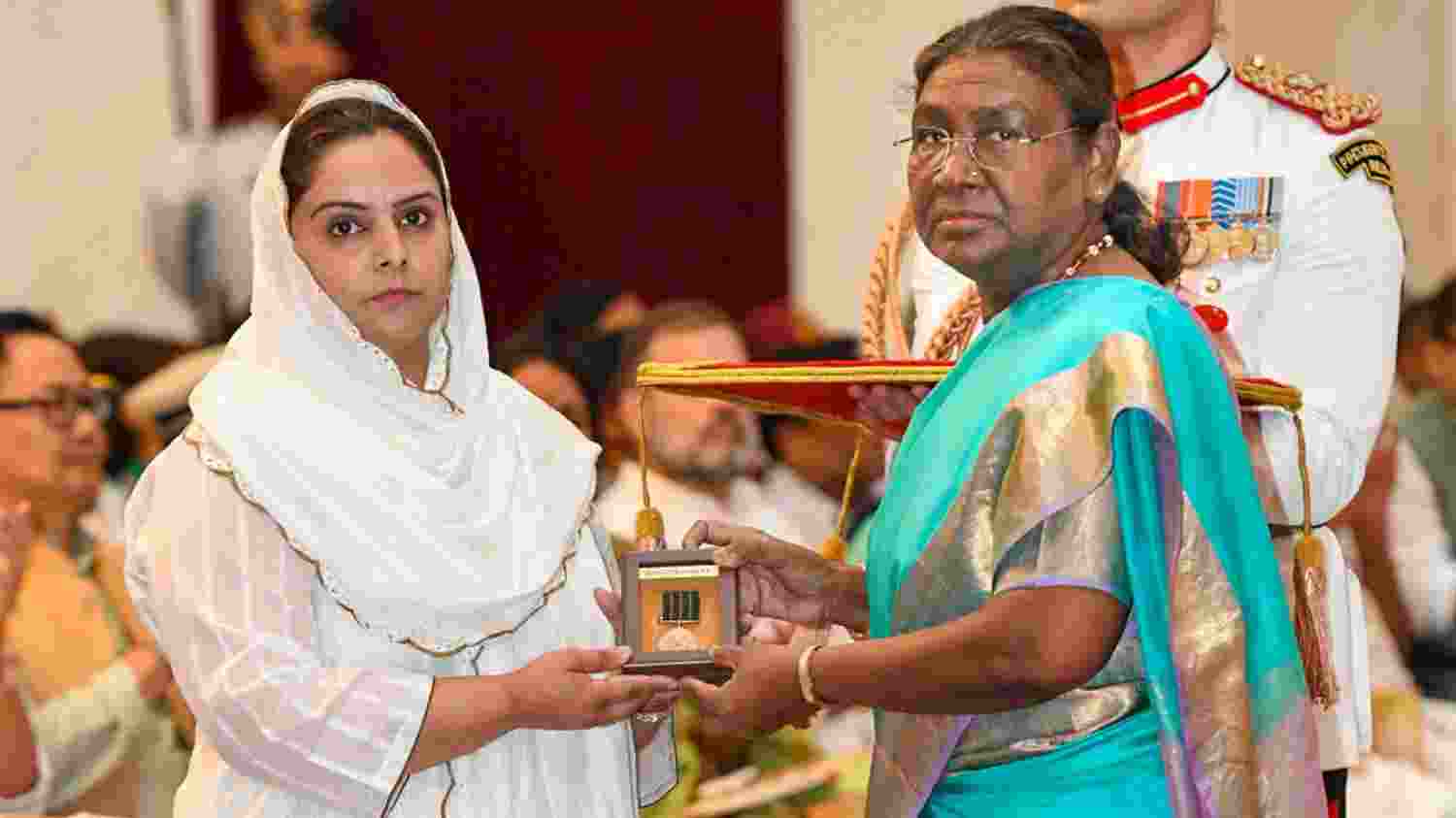 Five J&K police officers honoured with Shaurya Chakras Five J&K police officers honoured with Shaurya Chakras