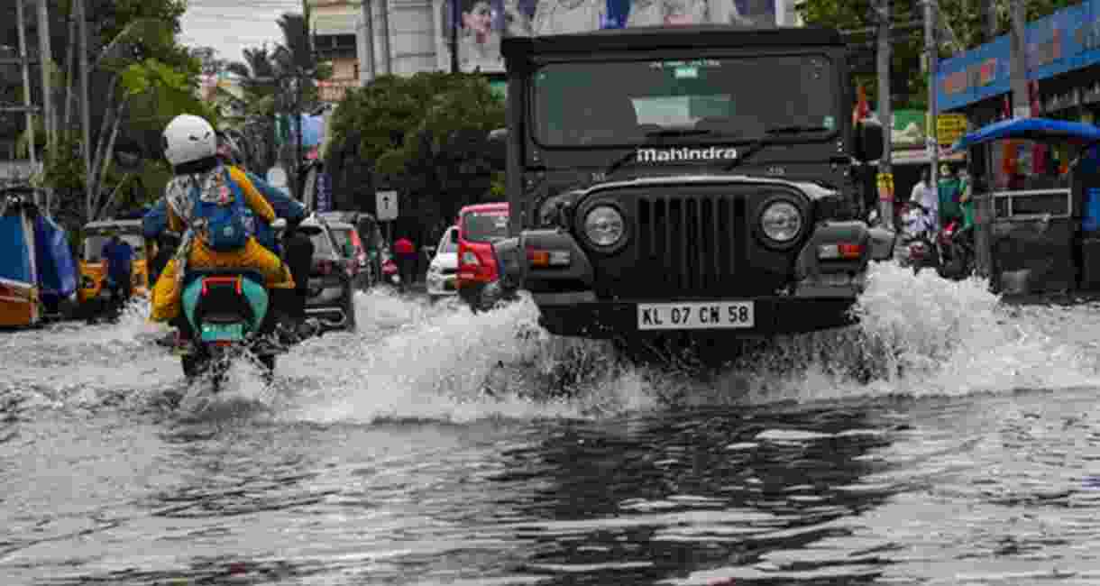 Floods disrupt life in northern districts of Kerala Floods disrupt life in northern districts of Kerala