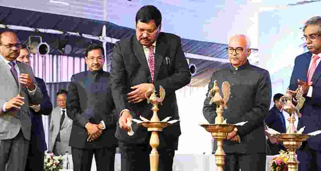 Supreme Court Judge Justice B.R. Gavai, along with Governor Ajay Bhalla and fellow SC judges, during their visit to Manipur for judicial and legal aid initiatives in the conflict-hit state. Supreme Court Judge Justice B.R. Gavai, along with Governor Ajay Bhalla and fellow SC judges, during their visit to Manipur for judicial and legal aid initiatives in the conflict-hit state.