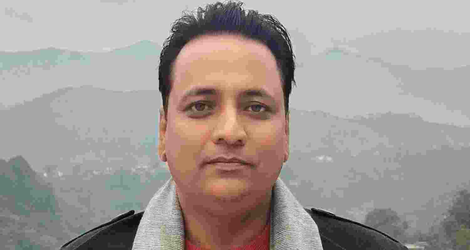 Kangra District Congress Committee president Anurag Sharma Kangra District Congress Committee president Anurag Sharma