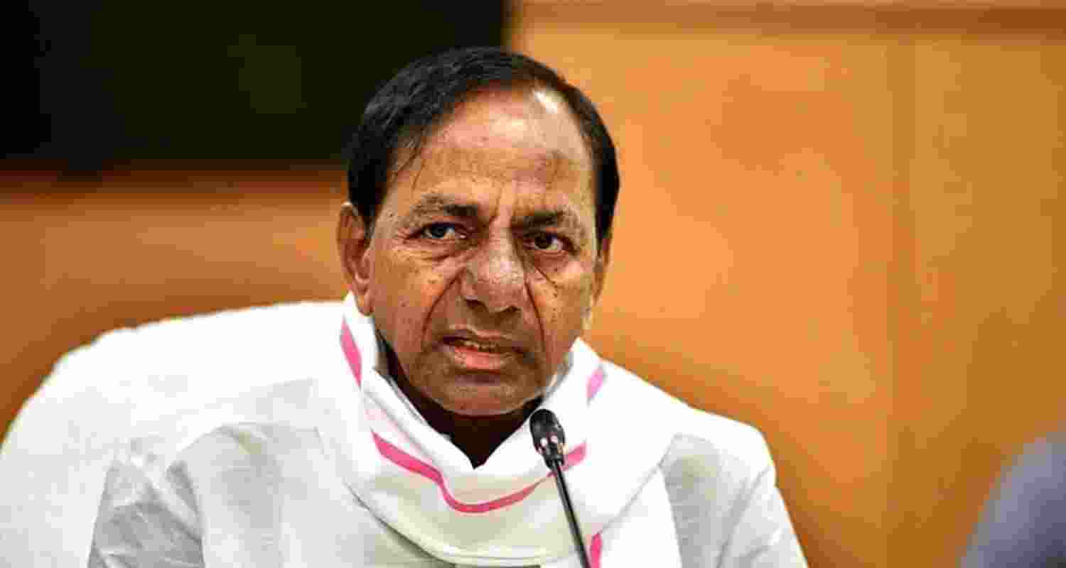 Former Telangana Chief Minister K Chandrasekhar Rao - file image. Former Telangana Chief Minister K Chandrasekhar Rao - file image.