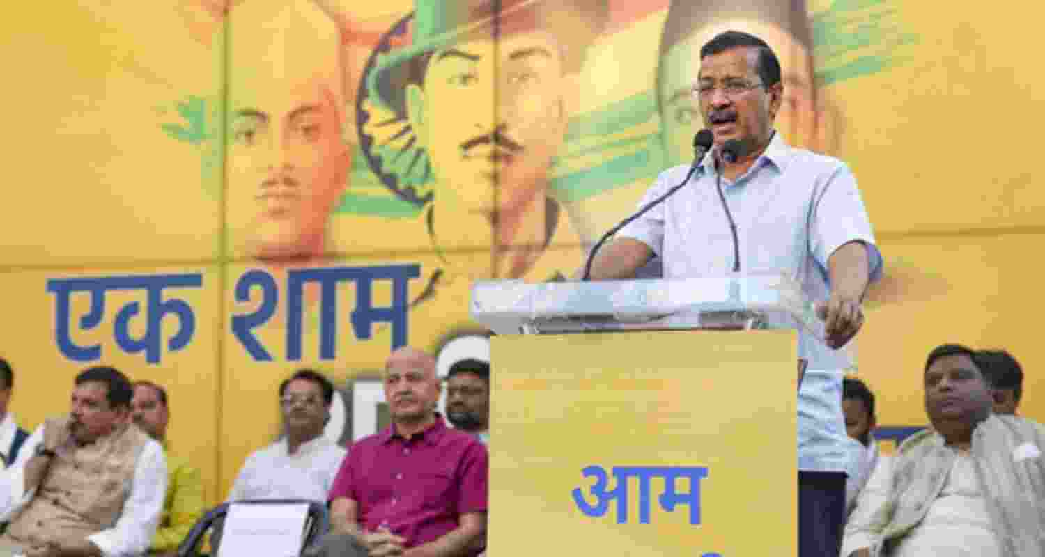 Kejriwal slams BJP for ignoring Bhagat Singh, Ambedkar’s legacy Kejriwal slams BJP for ignoring Bhagat Singh, Ambedkar’s legacy