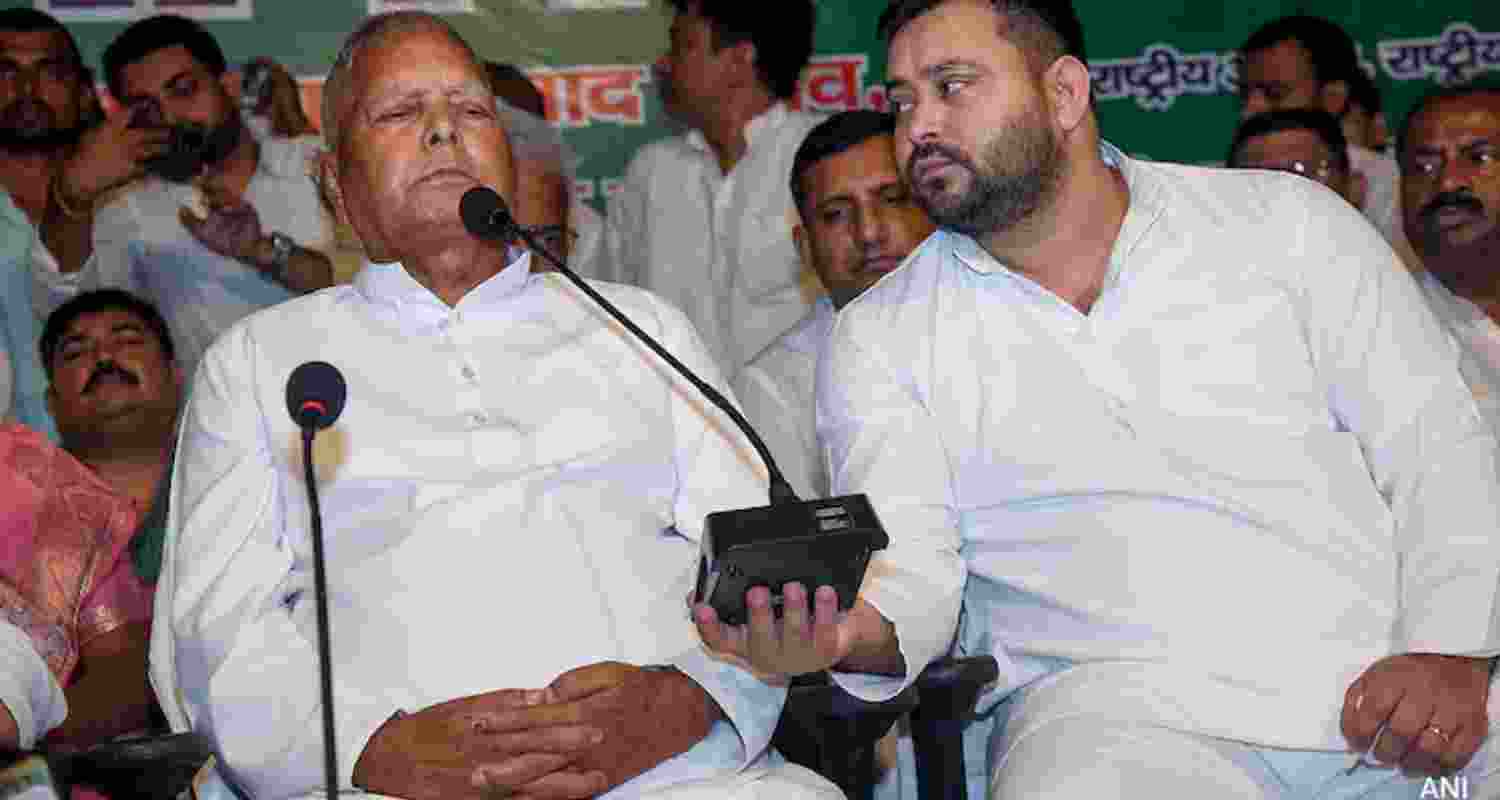 Lalu Prasad Yadav announced that Tejashwi Yadav would take on a greater leadership role. Lalu Prasad Yadav announced that Tejashwi Yadav would take on a greater leadership role.