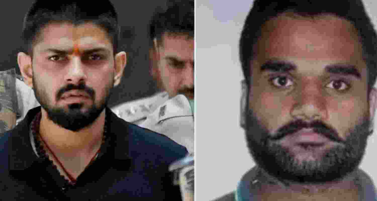 Lawrence Bishnoi (L) and Goldy Brar (R). Lawrence Bishnoi (L) and Goldy Brar (R).