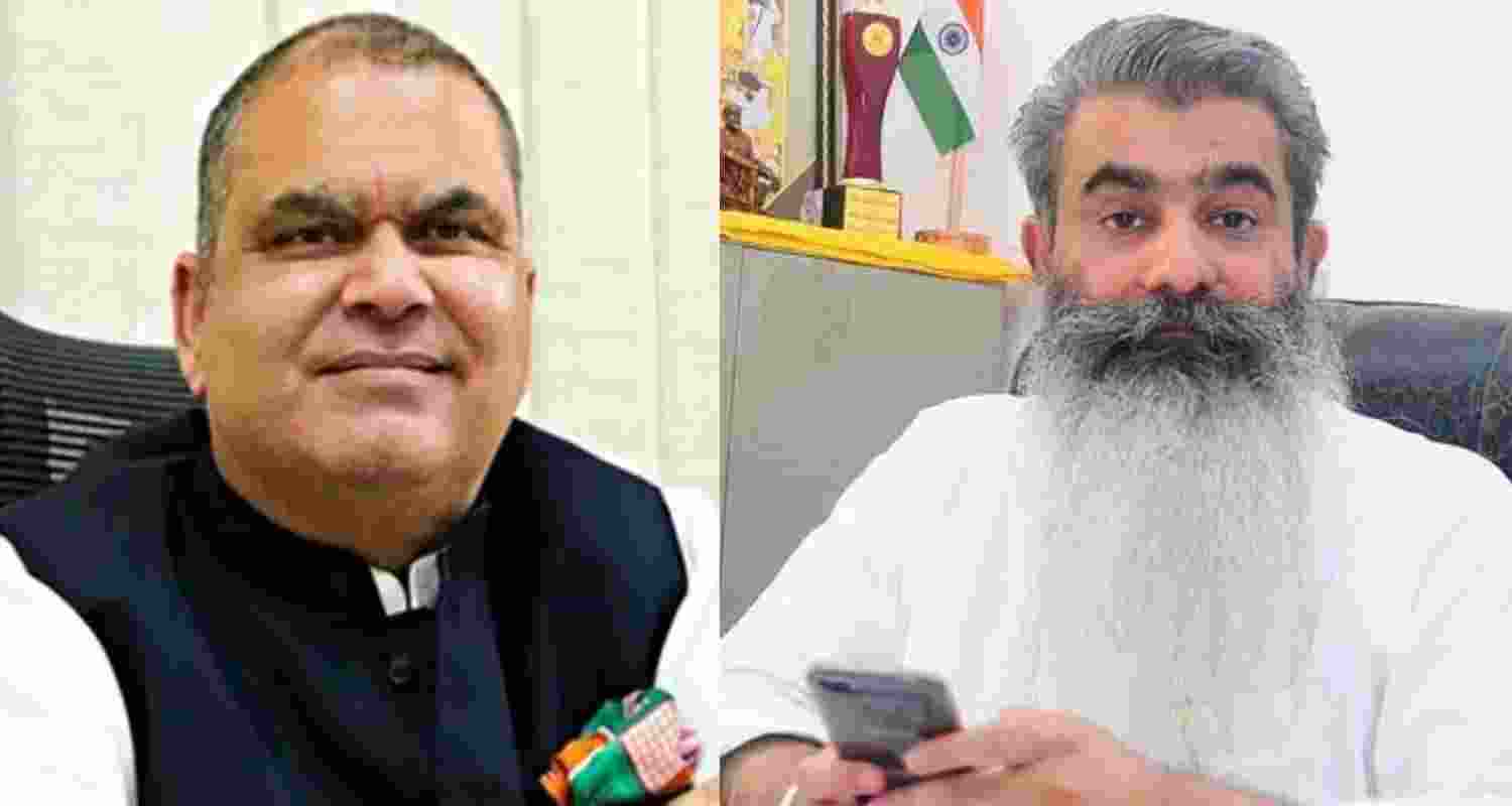 AAP MP Sanjeev Arora and former MLA and former minister Bharat Bhushan Ashu. File photos. AAP MP Sanjeev Arora and former MLA and former minister Bharat Bhushan Ashu. File photos.