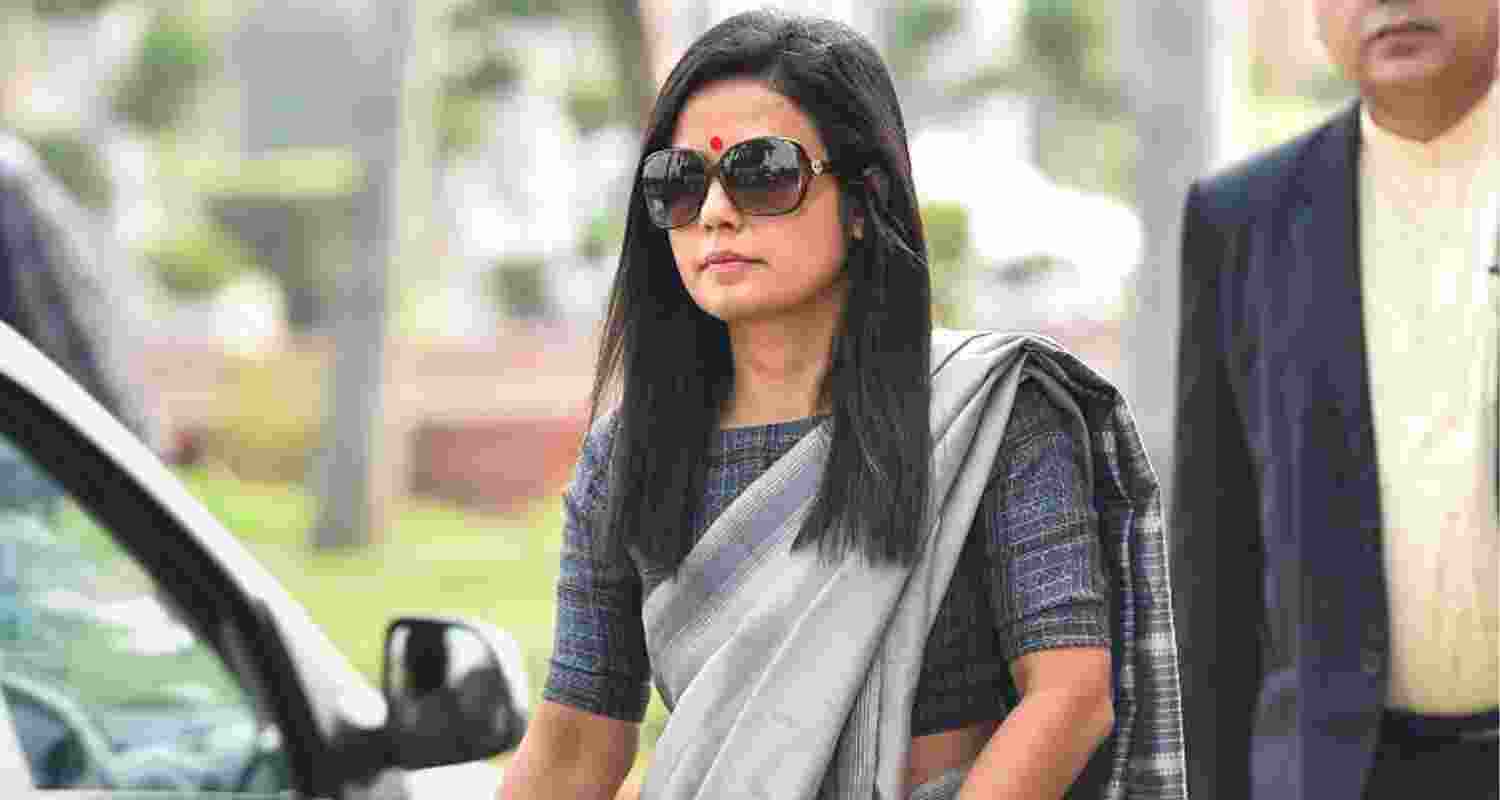 Trinamool Congress MP Mahua Moitra. Trinamool Congress MP Mahua Moitra.