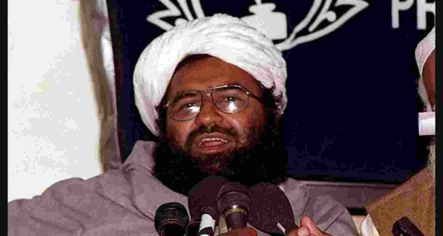 Jaish-e-Mohammed chief Masood Azhar. Jaish-e-Mohammed chief Masood Azhar.