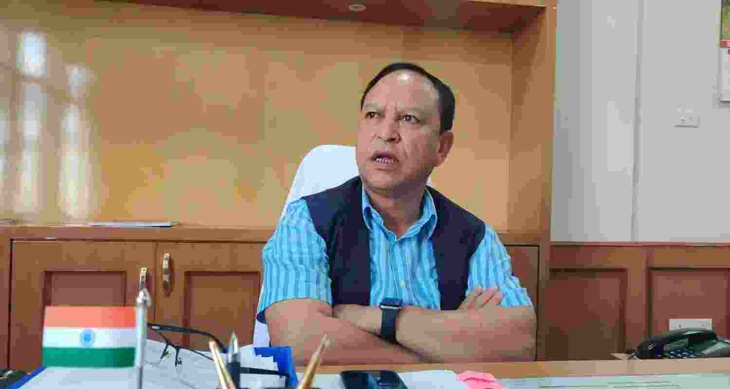 Food and Civil Supplies minister Comingone Ymbon. Image: X Food and Civil Supplies minister Comingone Ymbon. Image: X