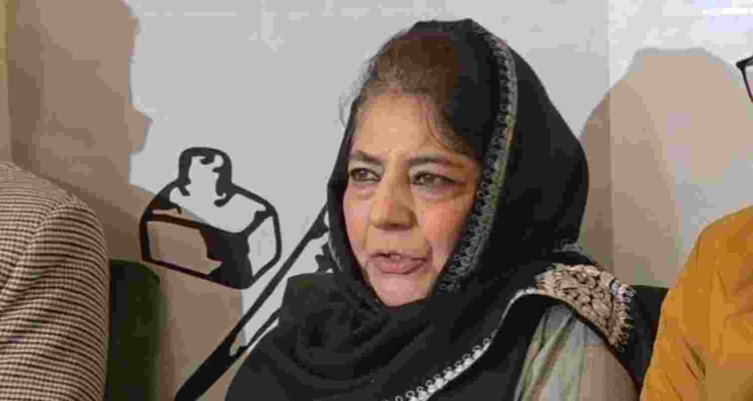 Mehbooba urges shifting of Kashmiri undertrials to local jails Mehbooba urges shifting of Kashmiri undertrials to local jails