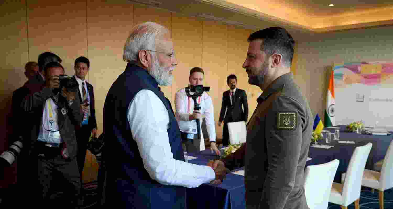 Zelensky's call with Modi comes as India faces a 50 percent tariff from the US for its purchase of Russian oil. Zelensky's call with Modi comes as India faces a 50 percent tariff from the US for its purchase of Russian oil.