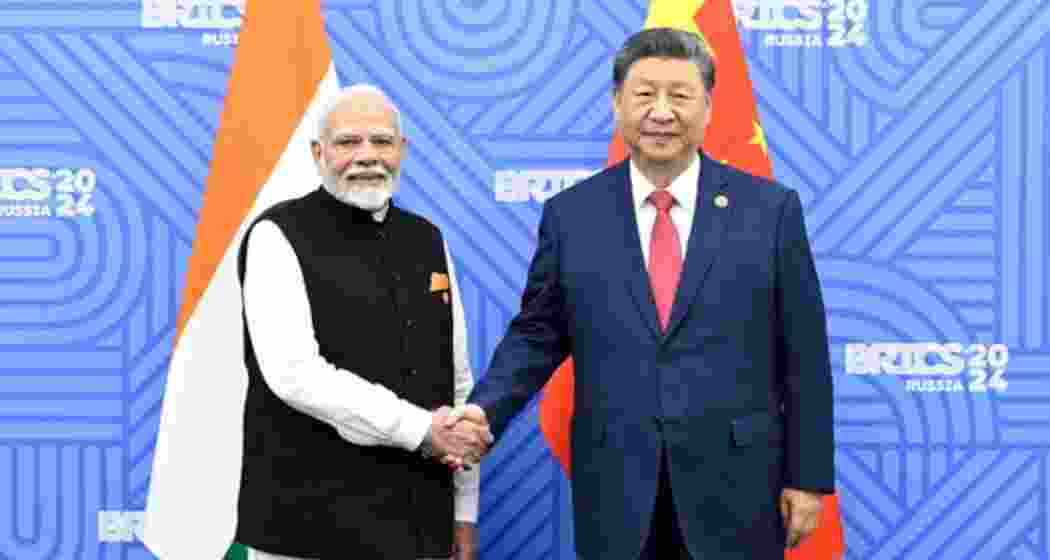 PM Modi meets President Xi on the sidelines of the BRICS summit in Russia. PM Modi meets President Xi on the sidelines of the BRICS summit in Russia.