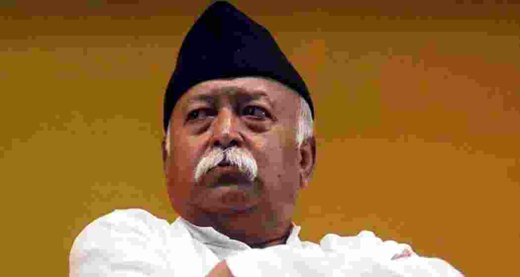 A file photo of RSS chief Mohan Bhagwat. (PTI) A file photo of RSS chief Mohan Bhagwat. (PTI)