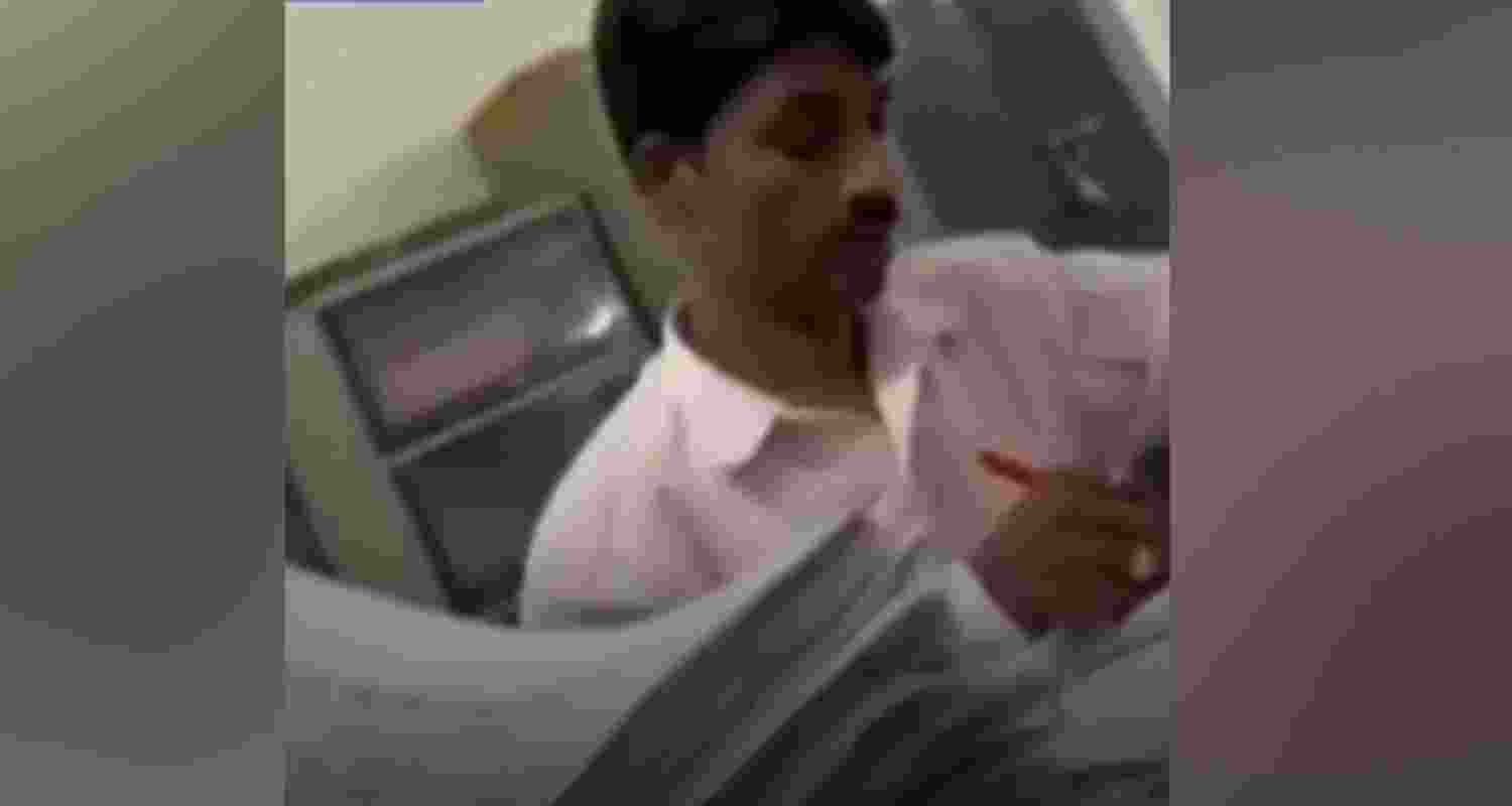 Video screengrab from X. Video screengrab from X.