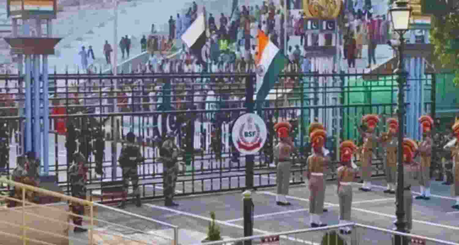Attari-Wagah border shut down completely Attari-Wagah border shut down completely