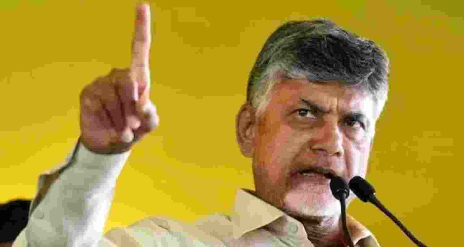 Andhra Pradesh Chief Minister N Chandrababu Naidu. Andhra Pradesh Chief Minister N Chandrababu Naidu.