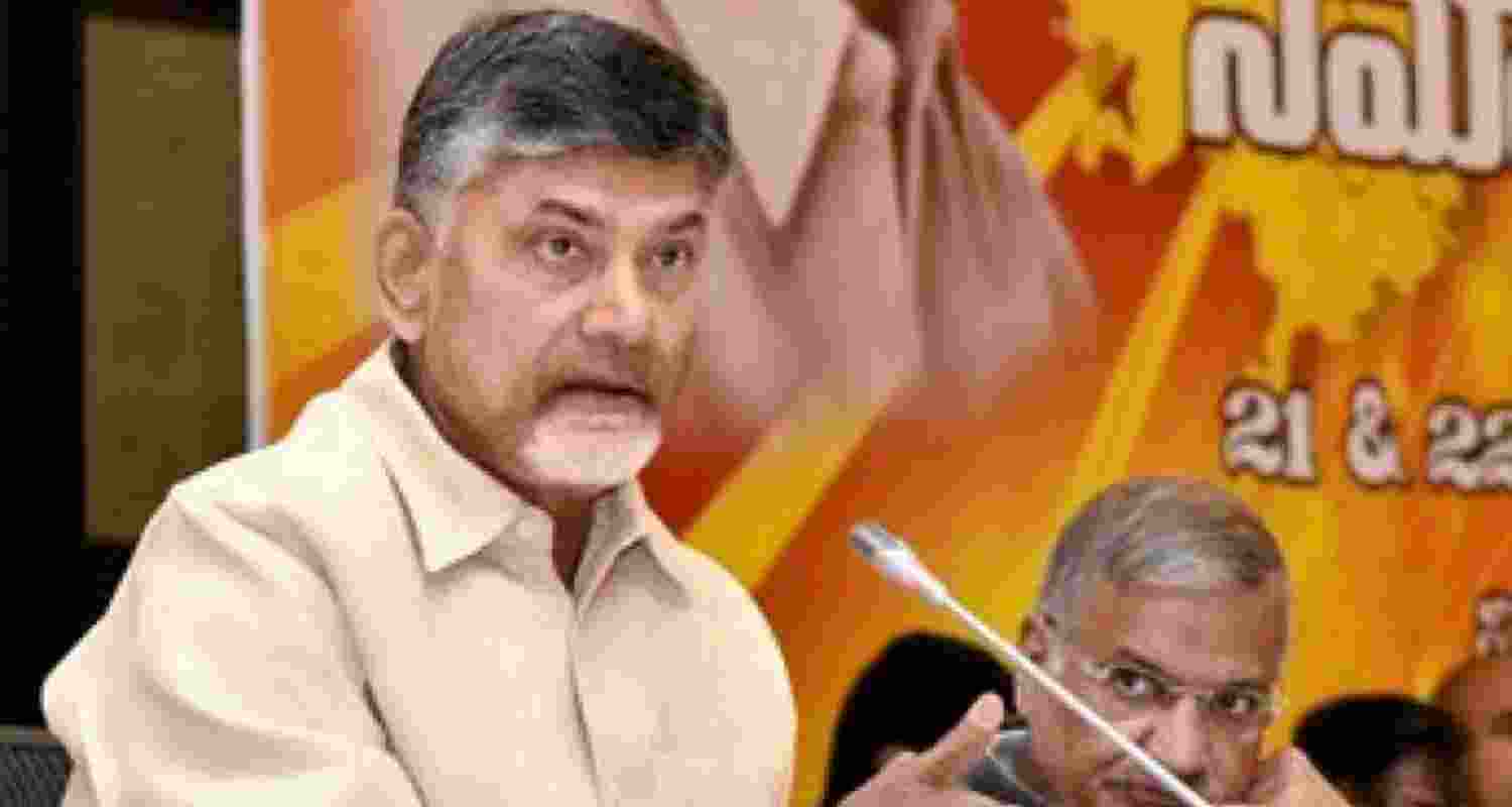 Andhra Pradesh Chief Minister N Chandrababu Naidu - file image. Andhra Pradesh Chief Minister N Chandrababu Naidu - file image.