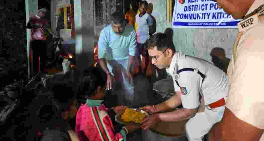 Relief materials being distributed to flood-affected residents in Alipurduar. Relief materials being distributed to flood-affected residents in Alipurduar.