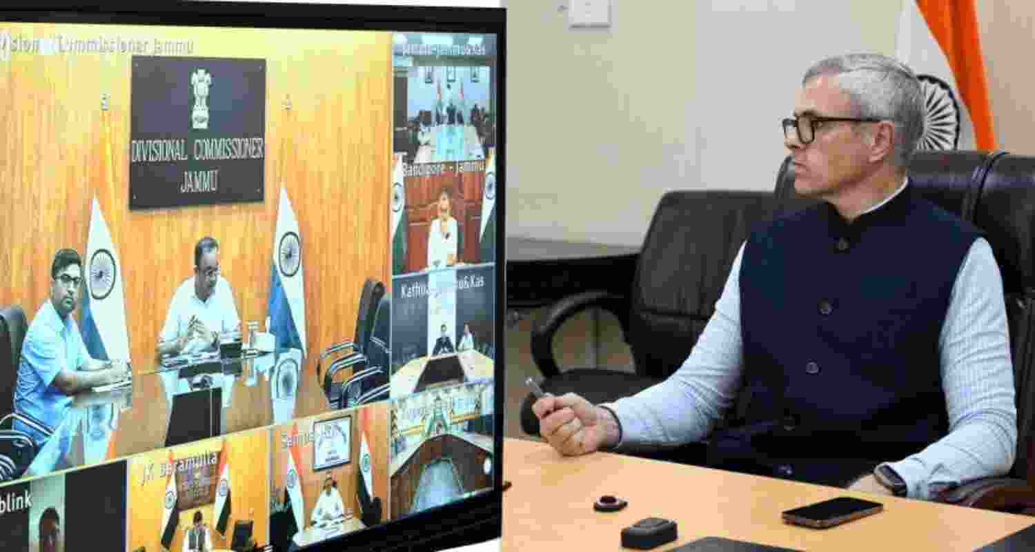 J&K CM takes assessment of 'situation' in border districts J&K CM takes assessment of 'situation' in border districts