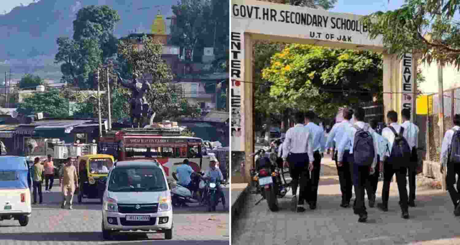Normalcy returns in Jammu & Kashmir’s Reasi as students resume classes following intense cross-border shelling. Normalcy returns in Jammu & Kashmir’s Reasi as students resume classes following intense cross-border shelling.
