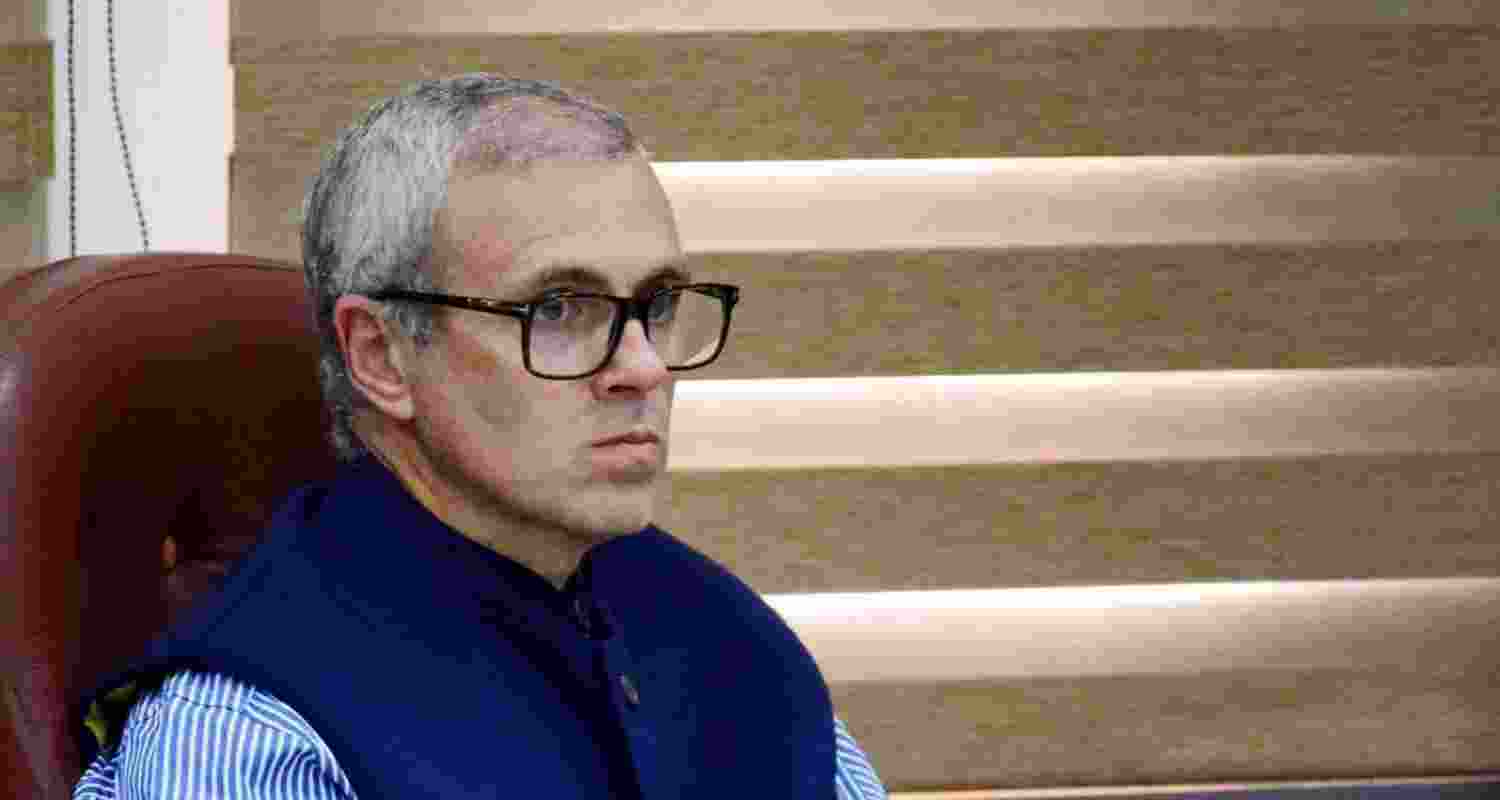 Jammu and Kashmir chief minister Omar Abdullah. Image: X Jammu and Kashmir chief minister Omar Abdullah. Image: X