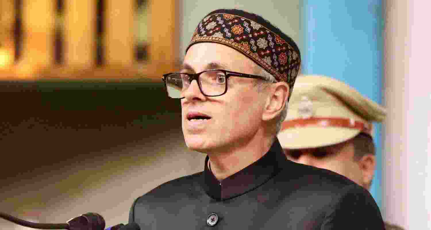 Jammu and Kashmir Chief Minister Omar Abdullah. Image: X Jammu and Kashmir Chief Minister Omar Abdullah. Image: X