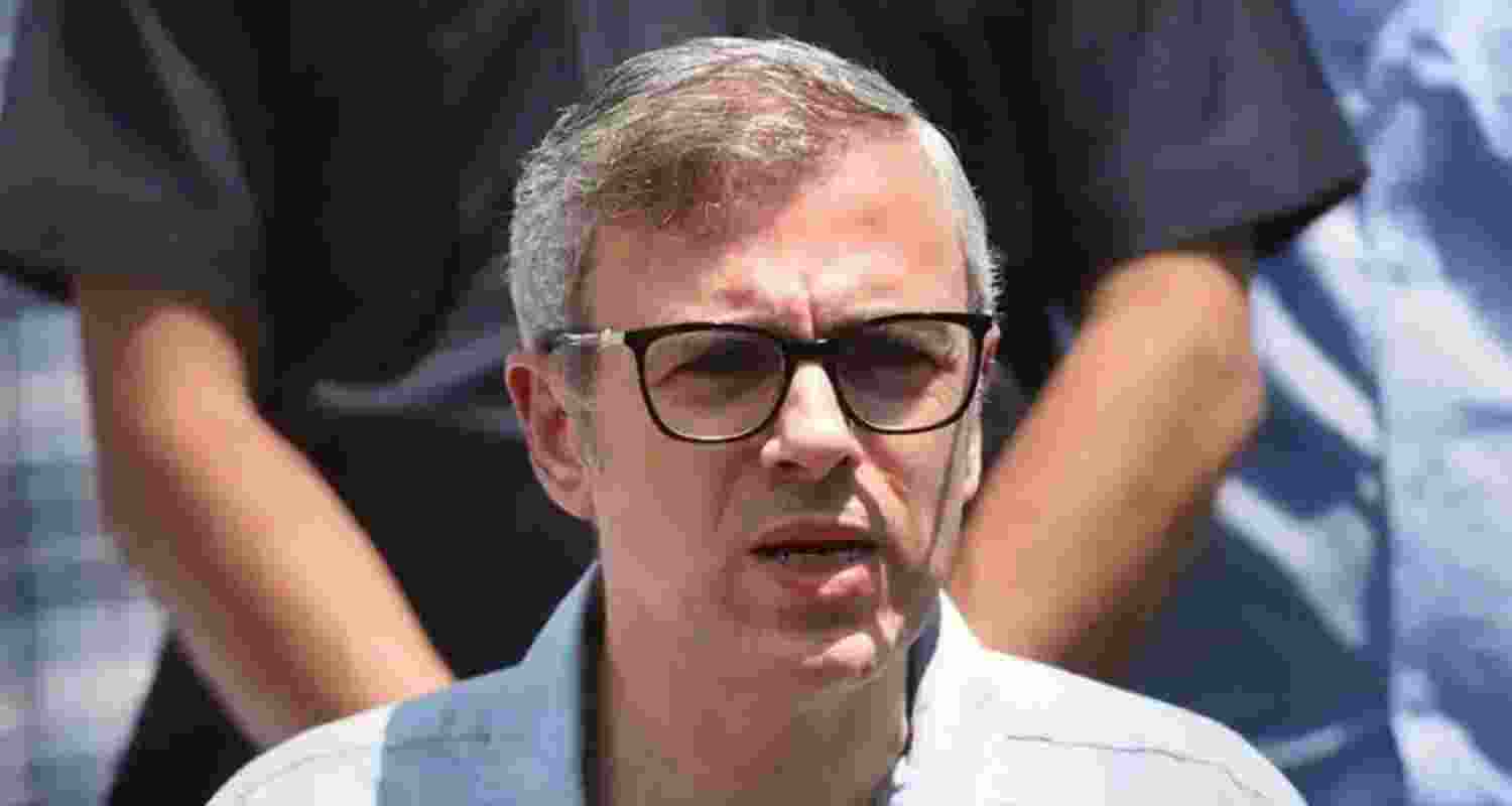 J&K Chief Minister Omar Abdullah. Image: X J&K Chief Minister Omar Abdullah. Image: X
