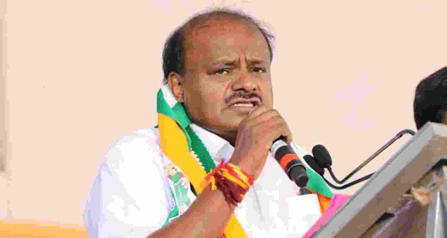 Union Heavy Industries Minister HD Kumaraswamy. Union Heavy Industries Minister HD Kumaraswamy.