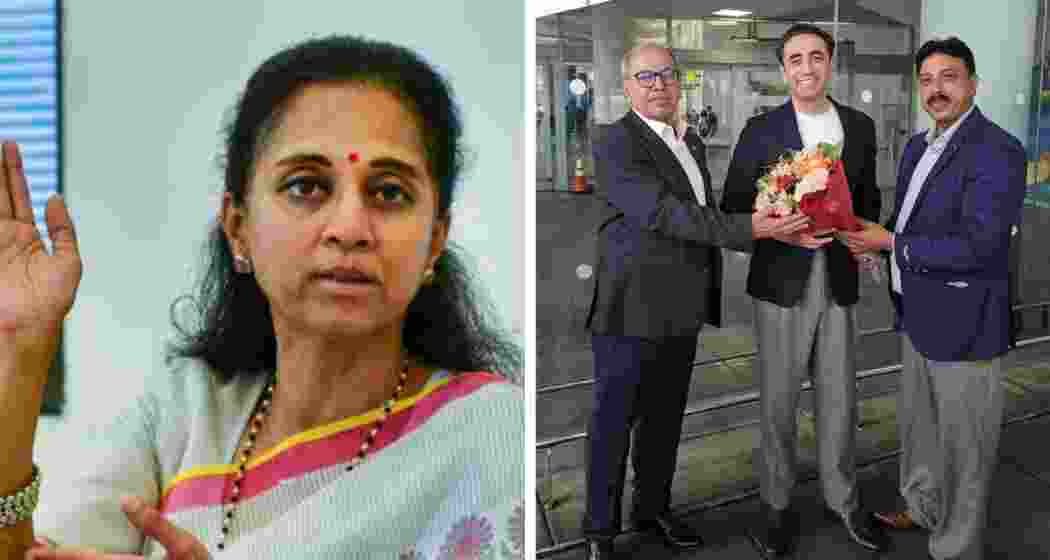 MP Supriya Sule (left) and Bilawal Bhutto Zardari, seen meeting supporters after arriving in the United States, leading Pakistan's diplomatic outreach missions countering India. MP Supriya Sule (left) and Bilawal Bhutto Zardari, seen meeting supporters after arriving in the United States, leading Pakistan's diplomatic outreach missions countering India.