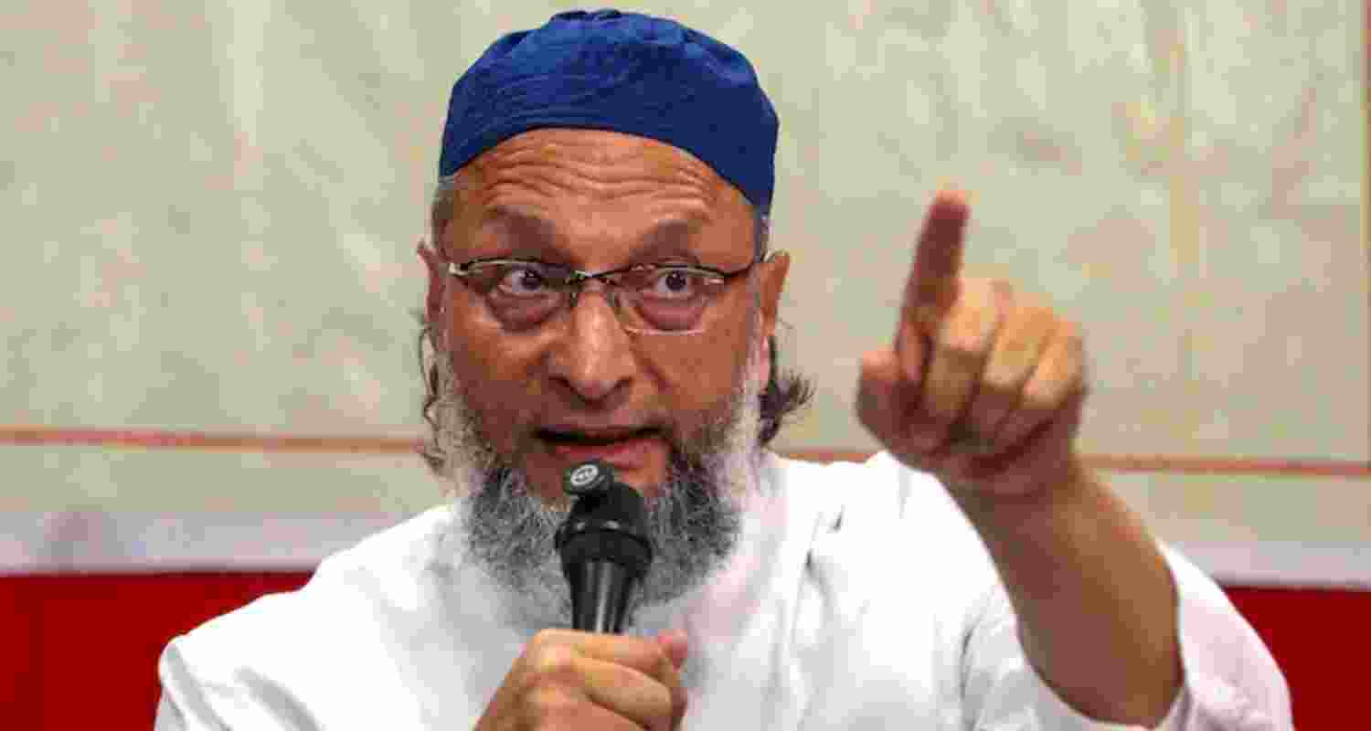 All India Majlis-e-Ittehadul Muslimeen (AIMIM) President Asaduddin Owaisi - file image. All India Majlis-e-Ittehadul Muslimeen (AIMIM) President Asaduddin Owaisi - file image.