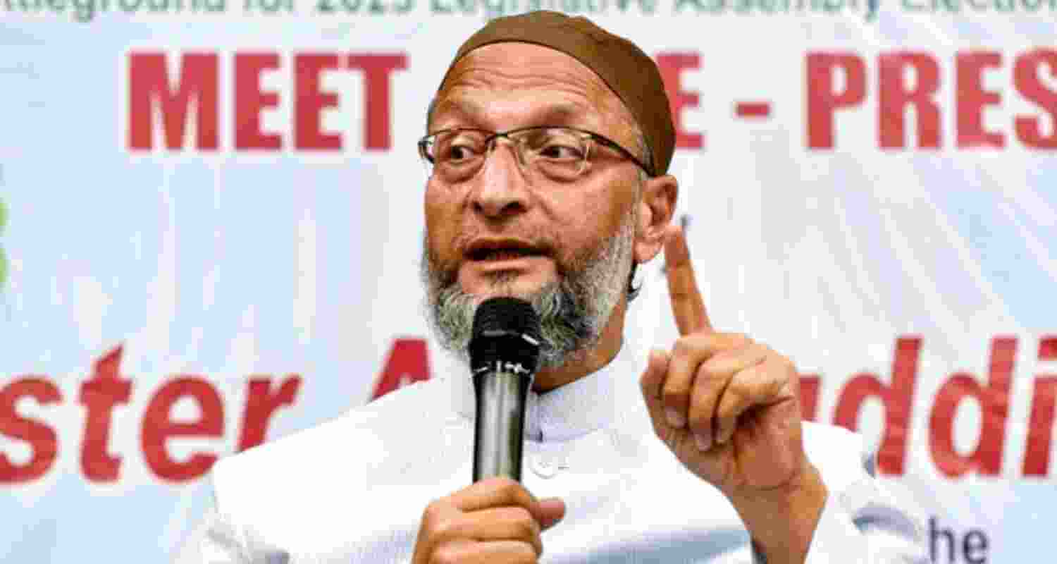 AIMIM president Asaduddin Owaisi - file image. AIMIM president Asaduddin Owaisi - file image.