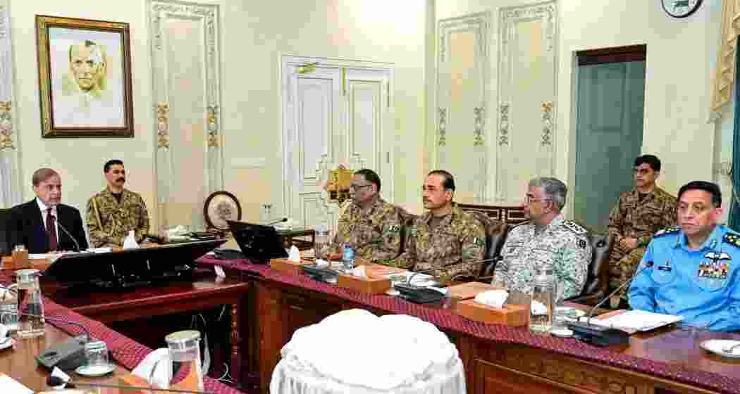 Pakistan Prime Minister Shehbaz Sharif has convened a National Command Authority meeting after India targeted 26 Pakistani sites in a sharp escalation of cross-border hostilities. (Representative image) Pakistan Prime Minister Shehbaz Sharif has convened a National Command Authority meeting after India targeted 26 Pakistani sites in a sharp escalation of cross-border hostilities. (Representative image)