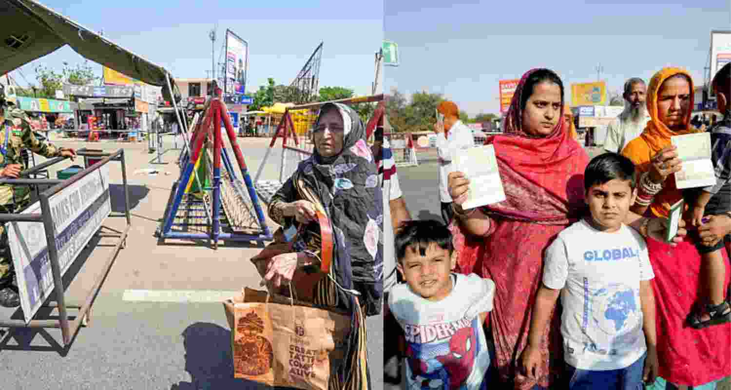 Standoff at Attari: Pakistan denies entry to own citizens Standoff at Attari: Pakistan denies entry to own citizens