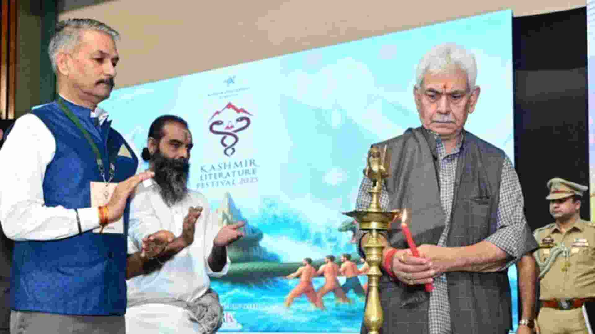 At Literature Fest LG asks writers to correct narratives about JK At Literature Fest LG asks writers to correct narratives about JK