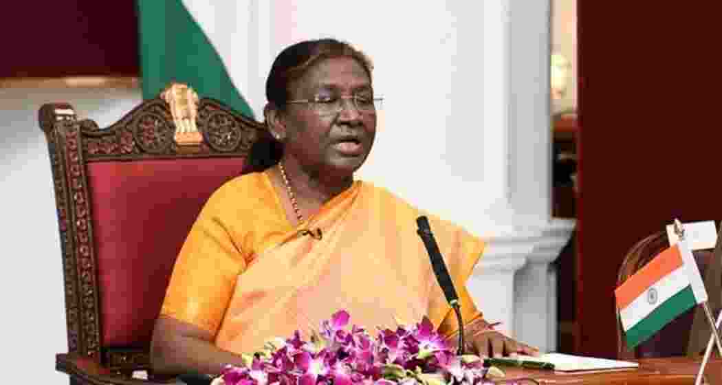 President Droupadi Murmu. File photo. President Droupadi Murmu. File photo.