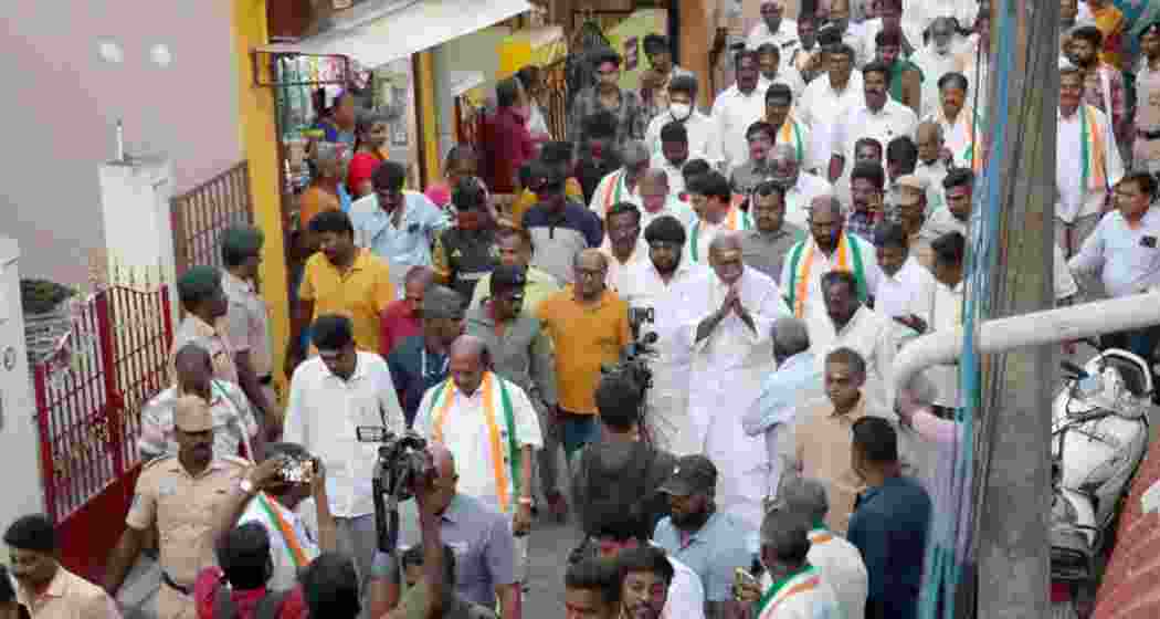 CM N. Rangasamy launched his poll campaign in Thattanchavady constituency | Photo Credit: Special Arrangement. CM N. Rangasamy launched his poll campaign in Thattanchavady constituency | Photo Credit: Special Arrangement.