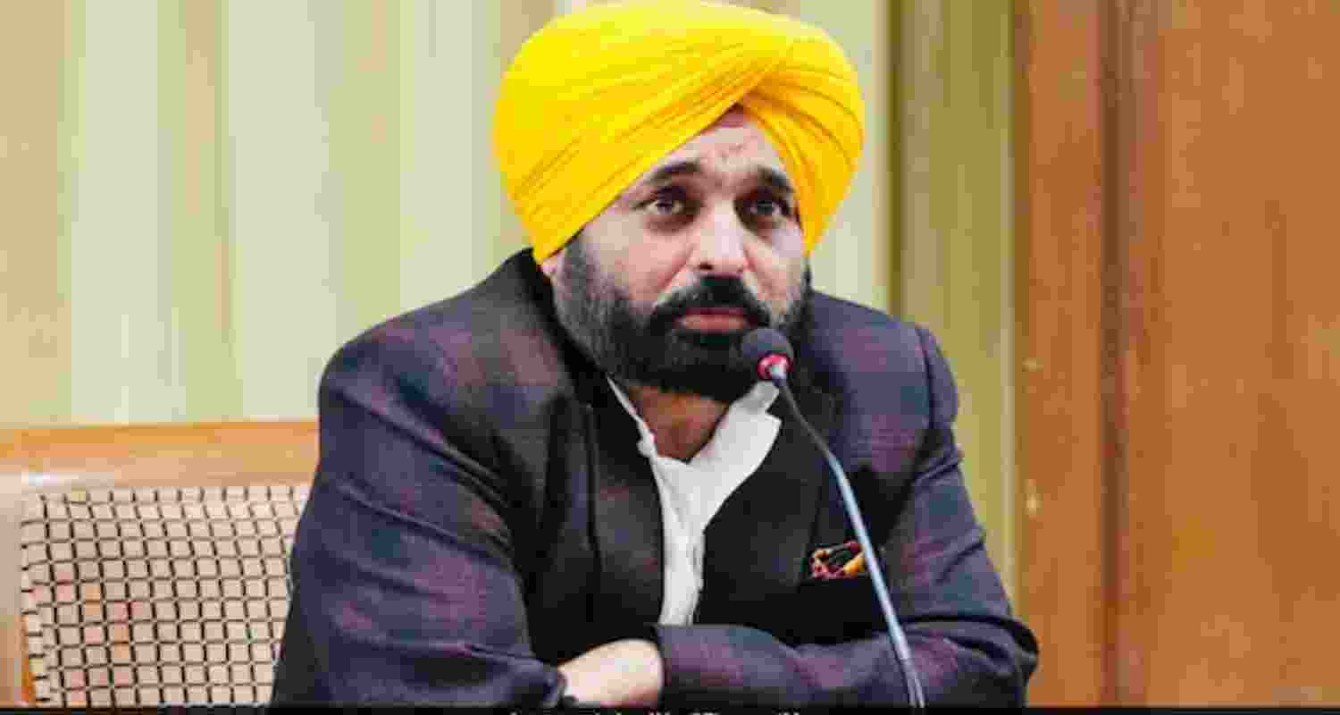 Punjab Chief Minister Bhagwant Singh Mann. Punjab Chief Minister Bhagwant Singh Mann.