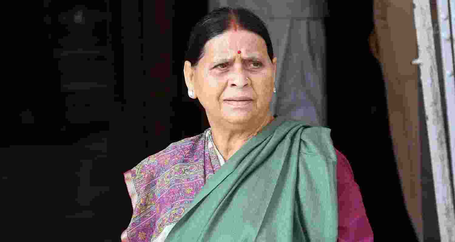 Former Bihar chief minister Rabri Devi. Former Bihar chief minister Rabri Devi.