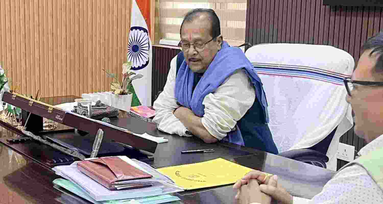 Jharkhand Finance Minister Radha Krishna Kishore. Jharkhand Finance Minister Radha Krishna Kishore.