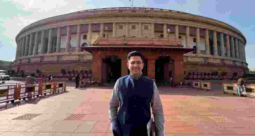 A file photo of Rajya Sabha MP and AAP leader Raghav Chadha. A file photo of Rajya Sabha MP and AAP leader Raghav Chadha.