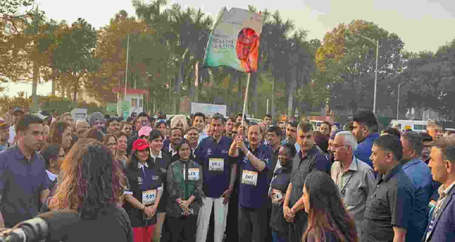 CJI Surya Kant leads women's walkathon in Chandigarh CJI Surya Kant leads women's walkathon in Chandigarh