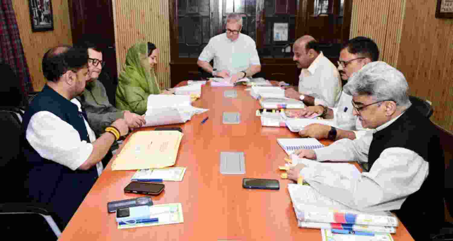 Key decisions taken in cabinet meeting chaired by J&K CM Omar Key decisions taken in cabinet meeting chaired by J&K CM Omar