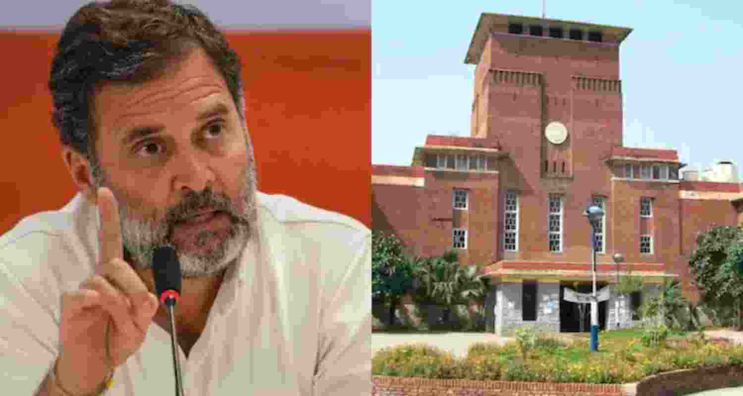 DU releases admission data to refute Rahul's caste bias claim DU releases admission data to refute Rahul's caste bias claim