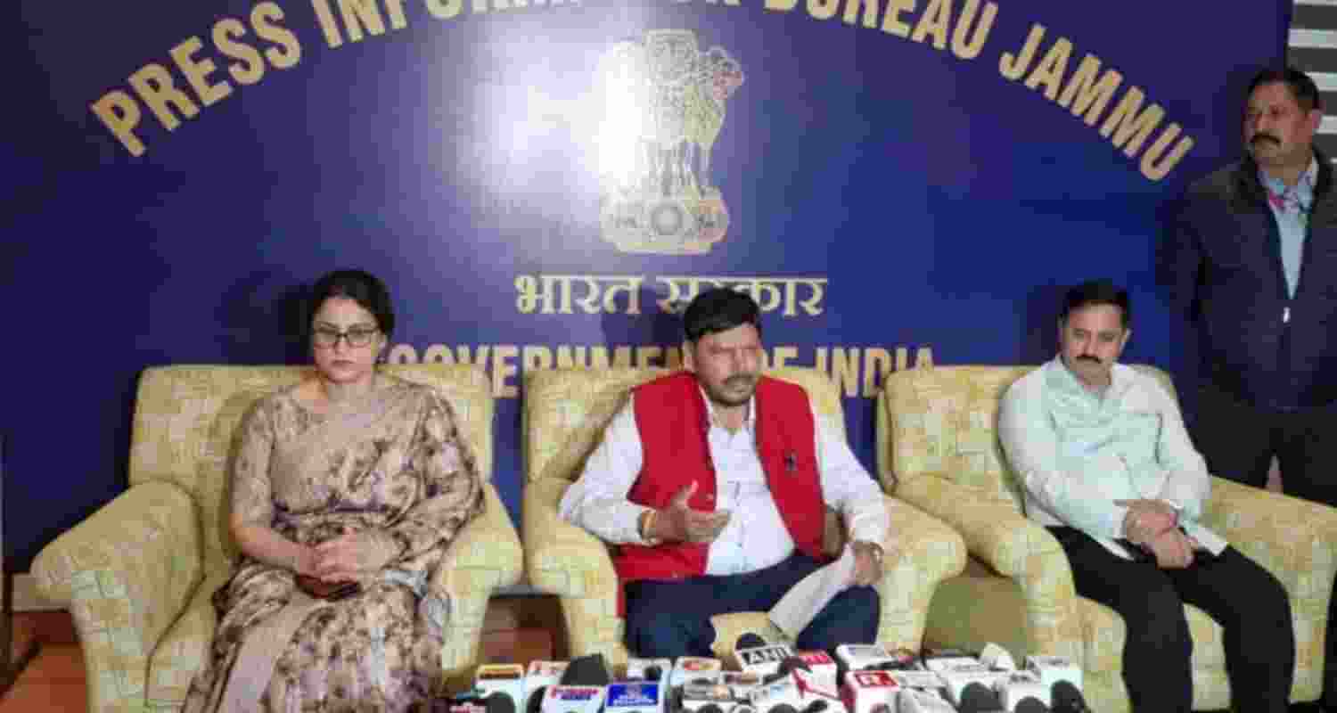 J&K development accelerated post Art 370 abrogation: Athawale J&K development accelerated post Art 370 abrogation: Athawale