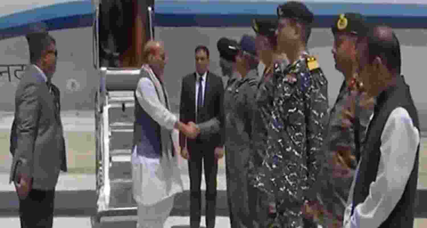 Defence Minister Rajnath Singh. Defence Minister Rajnath Singh.