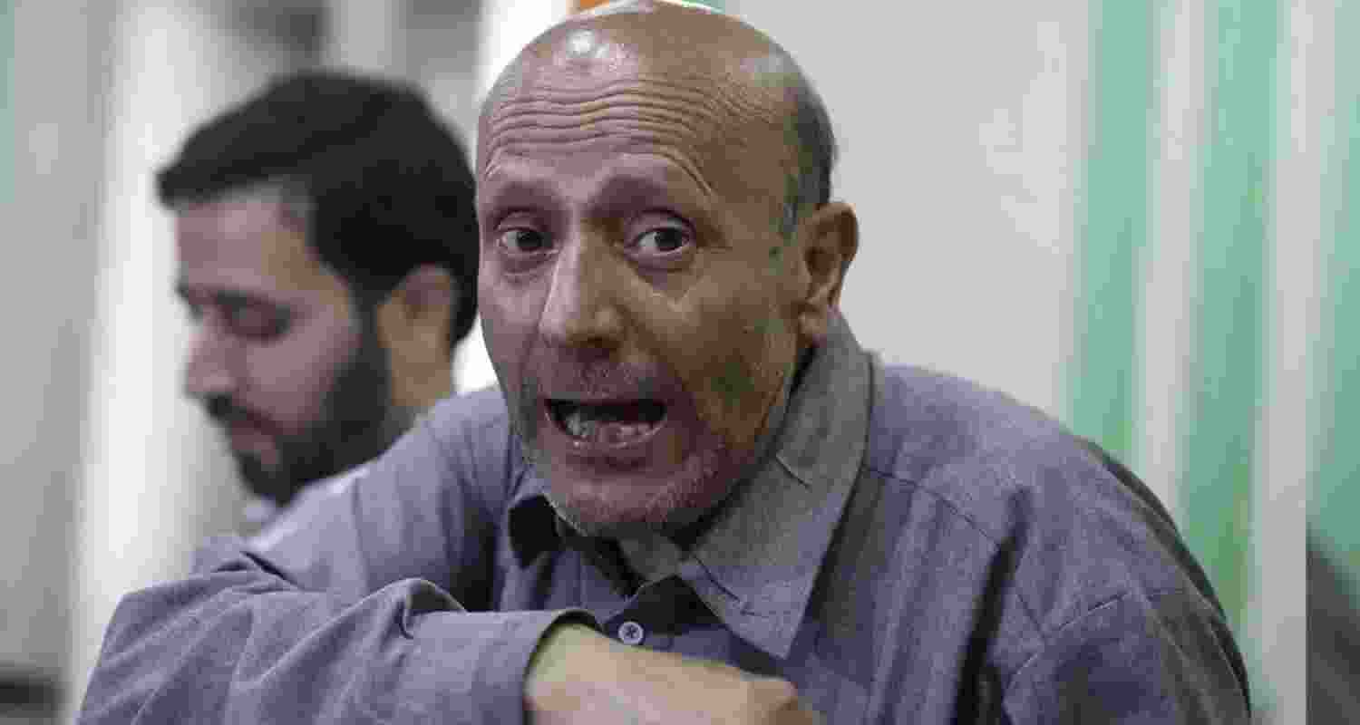 J&K MP Rashid Engineer. J&K MP Rashid Engineer.