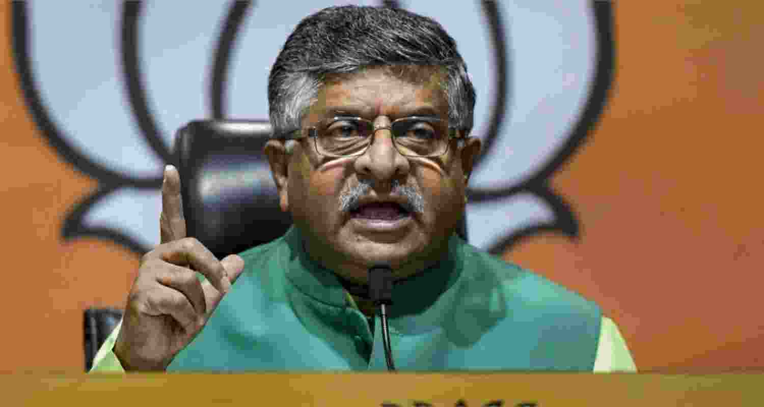 BJP leader Ravi Shankar Prasad. BJP leader Ravi Shankar Prasad.