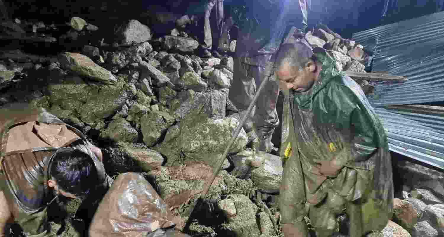 Rescue teams recovered a body and saved around 150 people from flood-ravaged Dharali village on Wednesday, as search efforts resumed on a rain-soaked morning. Rescue teams recovered a body and saved around 150 people from flood-ravaged Dharali village on Wednesday, as search efforts resumed on a rain-soaked morning.