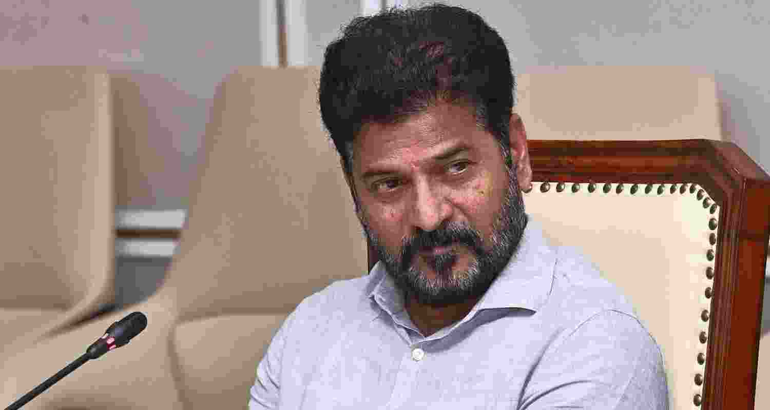 Telangana Chief Minister A Revanth Reddy - file image. Telangana Chief Minister A Revanth Reddy - file image.