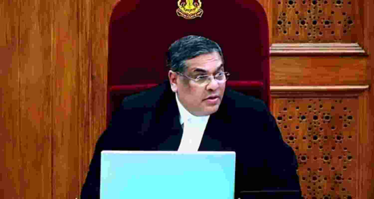 A file photo of Chief Justice of India Sanjiv Khanna. A file photo of Chief Justice of India Sanjiv Khanna.